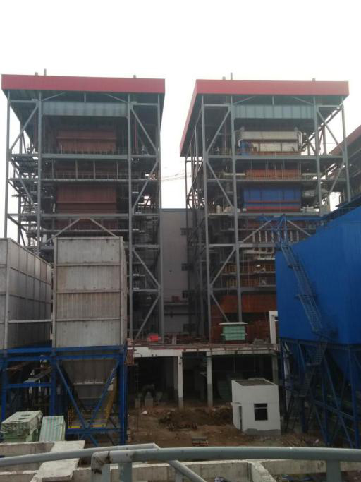 合肥红四方2×320t/hCFB筑炉、烘炉、EPC总承包